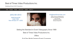 Desktop Screenshot of bestoftimesvideo.com