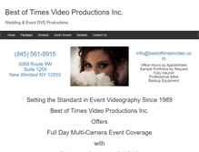 Tablet Screenshot of bestoftimesvideo.com